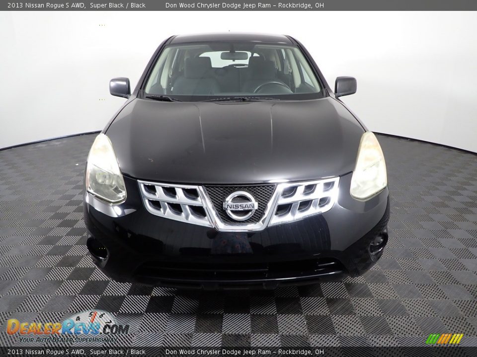 2013 Nissan Rogue S AWD Super Black / Black Photo #2