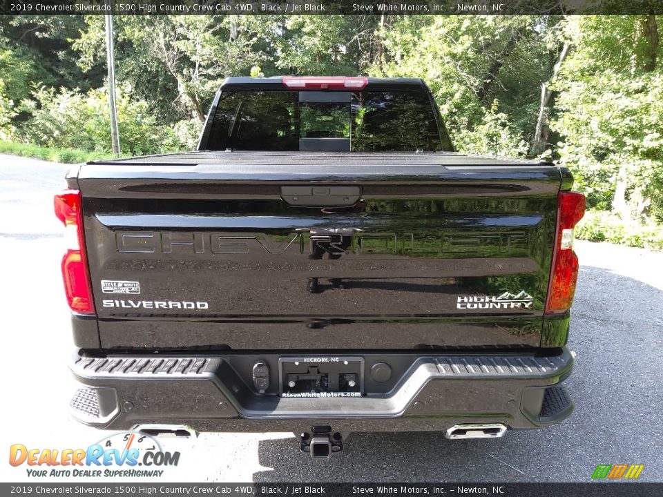 2019 Chevrolet Silverado 1500 High Country Crew Cab 4WD Black / Jet Black Photo #7