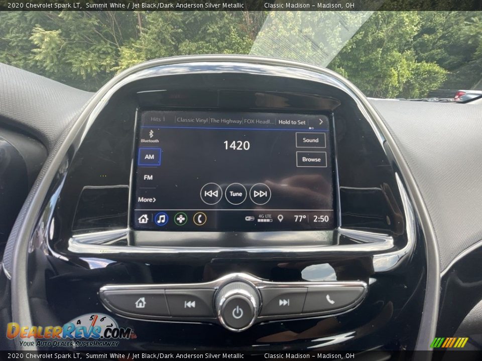 2020 Chevrolet Spark LT Summit White / Jet Black/Dark Anderson Silver Metallic Photo #12