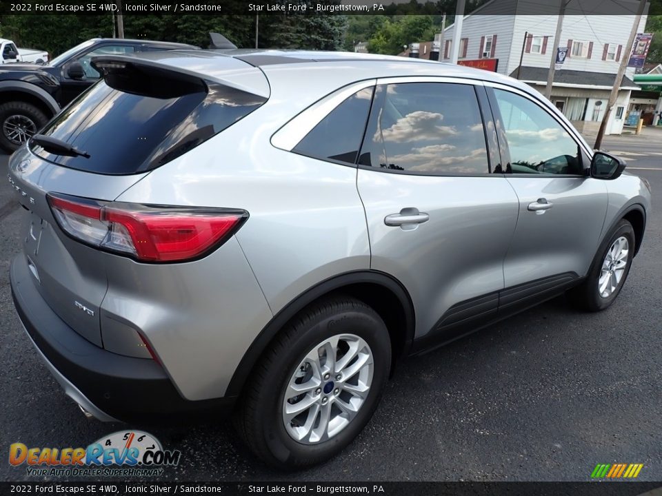 2022 Ford Escape SE 4WD Iconic Silver / Sandstone Photo #6