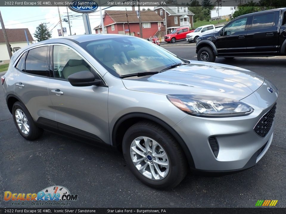 2022 Ford Escape SE 4WD Iconic Silver / Sandstone Photo #8