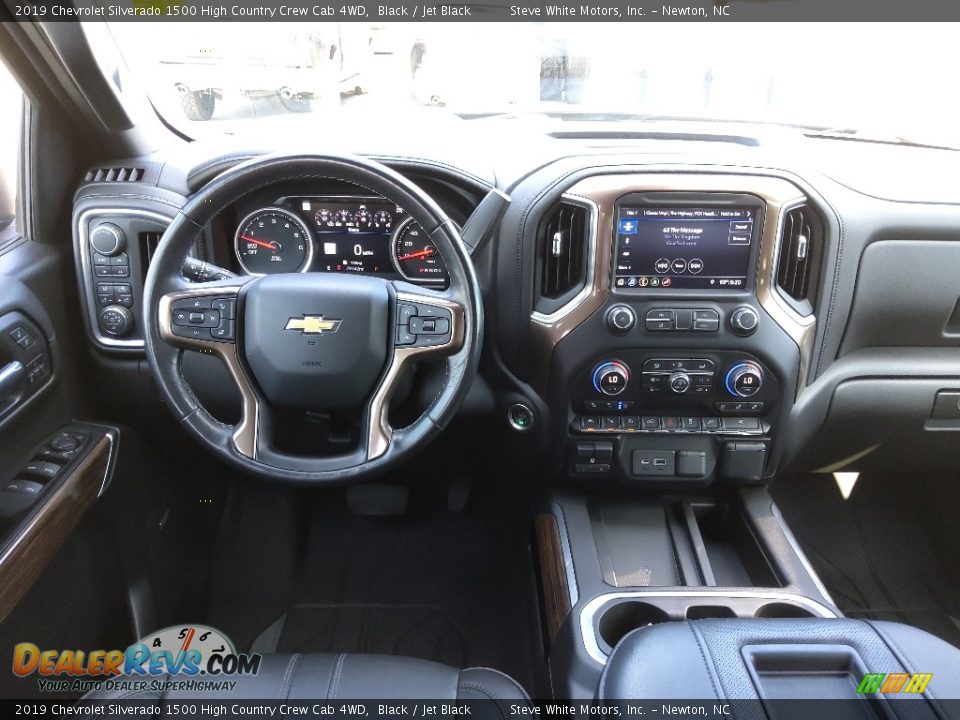 2019 Chevrolet Silverado 1500 High Country Crew Cab 4WD Black / Jet Black Photo #20