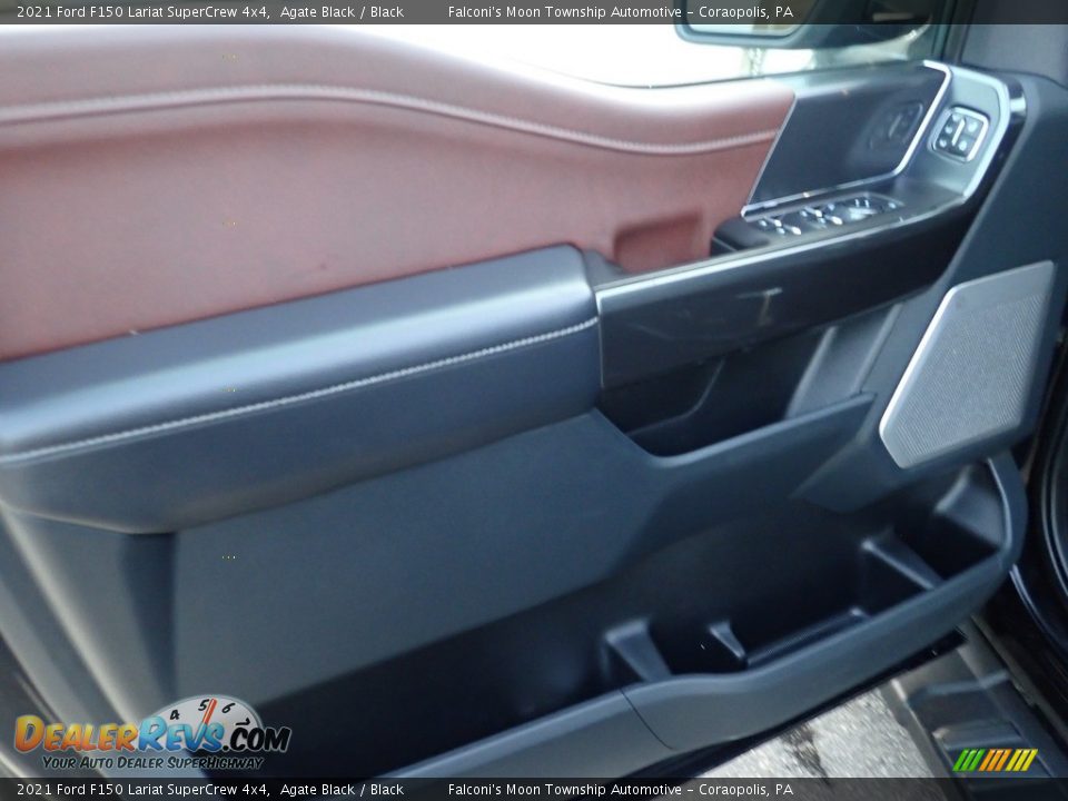 Door Panel of 2021 Ford F150 Lariat SuperCrew 4x4 Photo #21