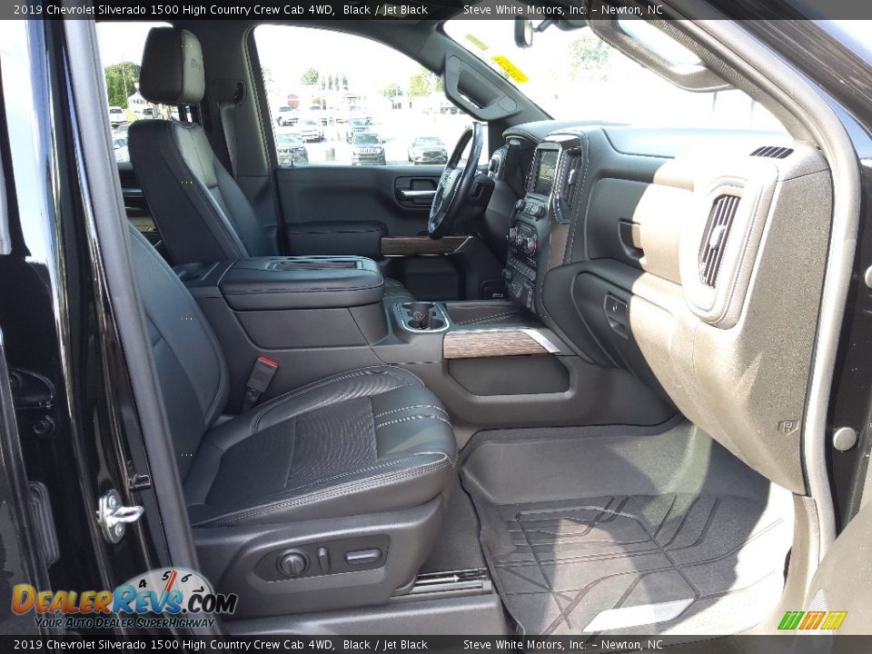 2019 Chevrolet Silverado 1500 High Country Crew Cab 4WD Black / Jet Black Photo #23