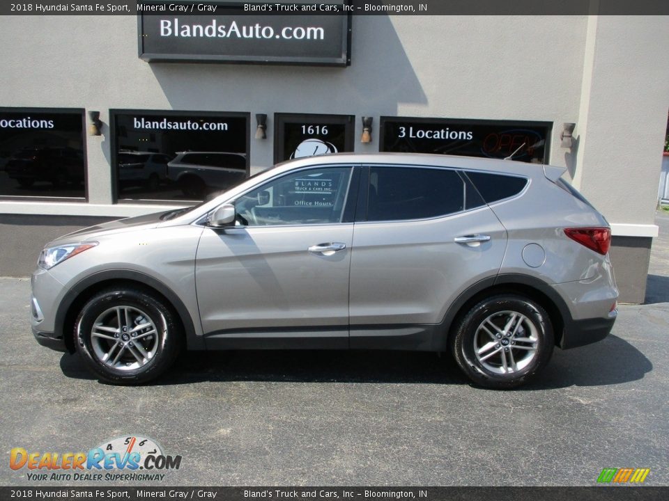 2018 Hyundai Santa Fe Sport Mineral Gray / Gray Photo #1