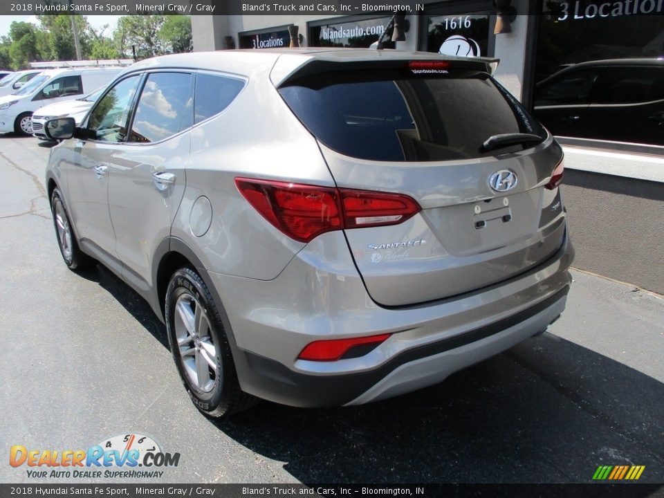 2018 Hyundai Santa Fe Sport Mineral Gray / Gray Photo #3