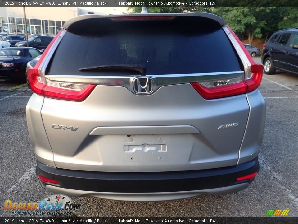 2019 Honda CR-V EX AWD Lunar Silver Metallic / Black Photo #3