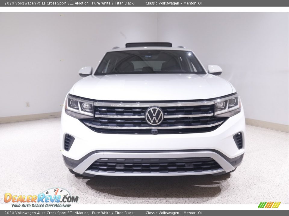 2020 Volkswagen Atlas Cross Sport SEL 4Motion Pure White / Titan Black Photo #2
