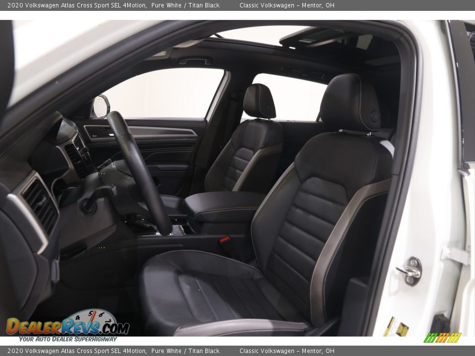 2020 Volkswagen Atlas Cross Sport SEL 4Motion Pure White / Titan Black Photo #5
