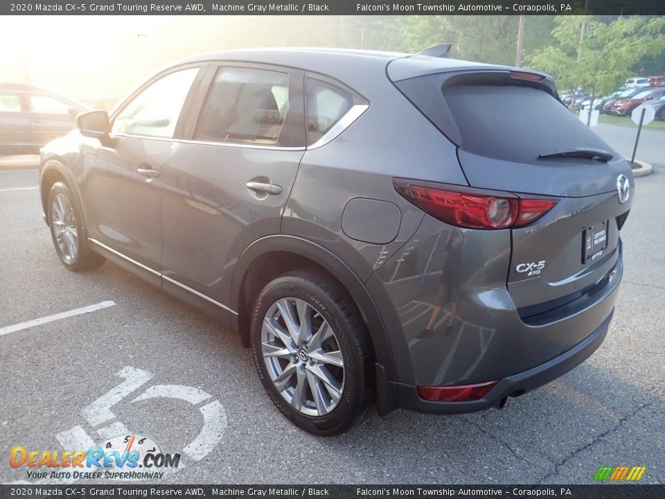 2020 Mazda CX-5 Grand Touring Reserve AWD Machine Gray Metallic / Black Photo #5