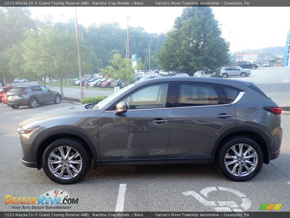 2020 Mazda CX-5 Grand Touring Reserve AWD Machine Gray Metallic / Black Photo #6