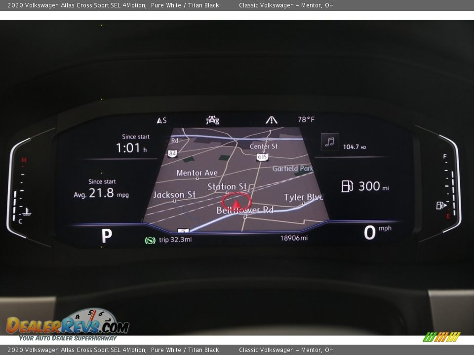 2020 Volkswagen Atlas Cross Sport SEL 4Motion Pure White / Titan Black Photo #8