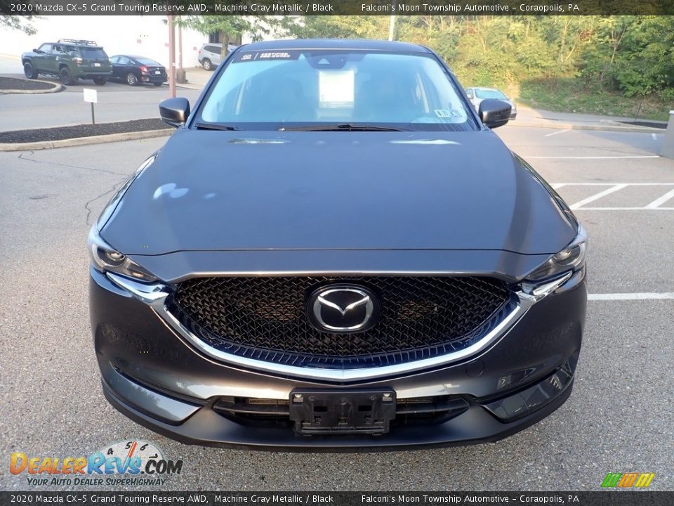 2020 Mazda CX-5 Grand Touring Reserve AWD Machine Gray Metallic / Black Photo #8