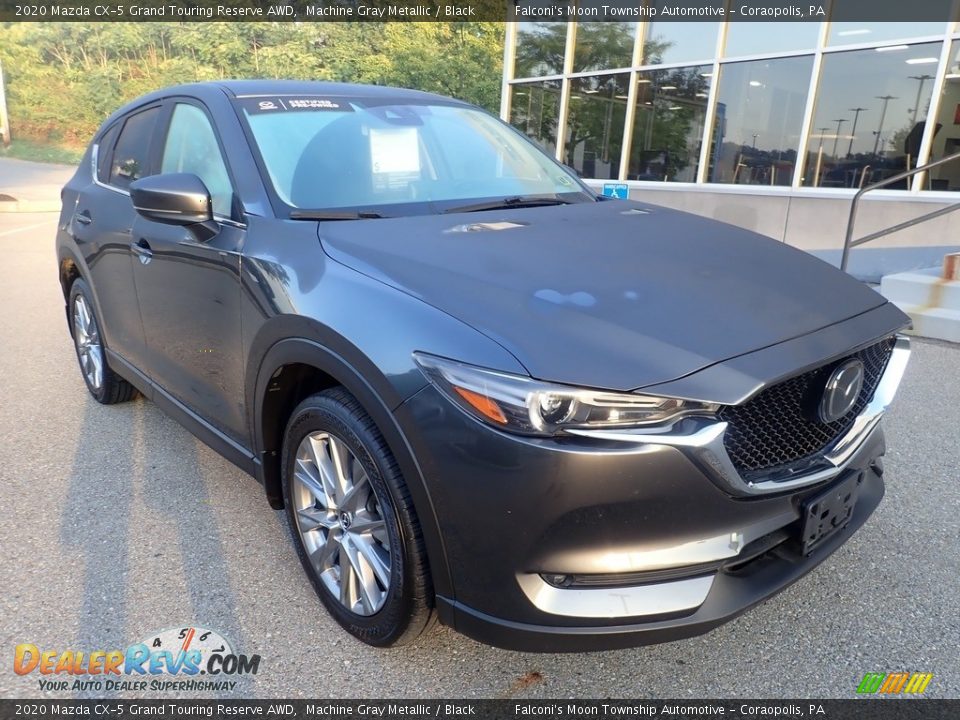 2020 Mazda CX-5 Grand Touring Reserve AWD Machine Gray Metallic / Black Photo #9