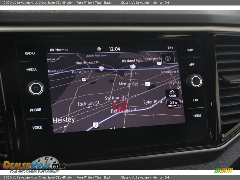 2020 Volkswagen Atlas Cross Sport SEL 4Motion Pure White / Titan Black Photo #12