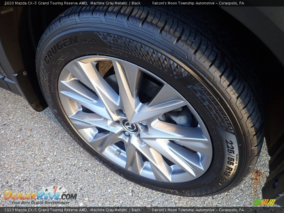 2020 Mazda CX-5 Grand Touring Reserve AWD Machine Gray Metallic / Black Photo #10
