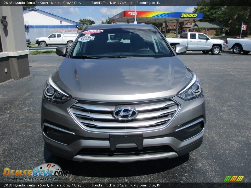 2018 Hyundai Santa Fe Sport Mineral Gray / Gray Photo #25