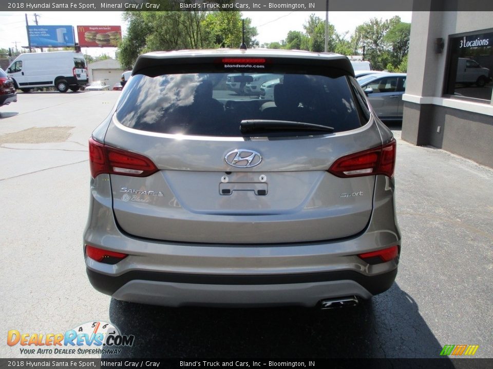 2018 Hyundai Santa Fe Sport Mineral Gray / Gray Photo #27