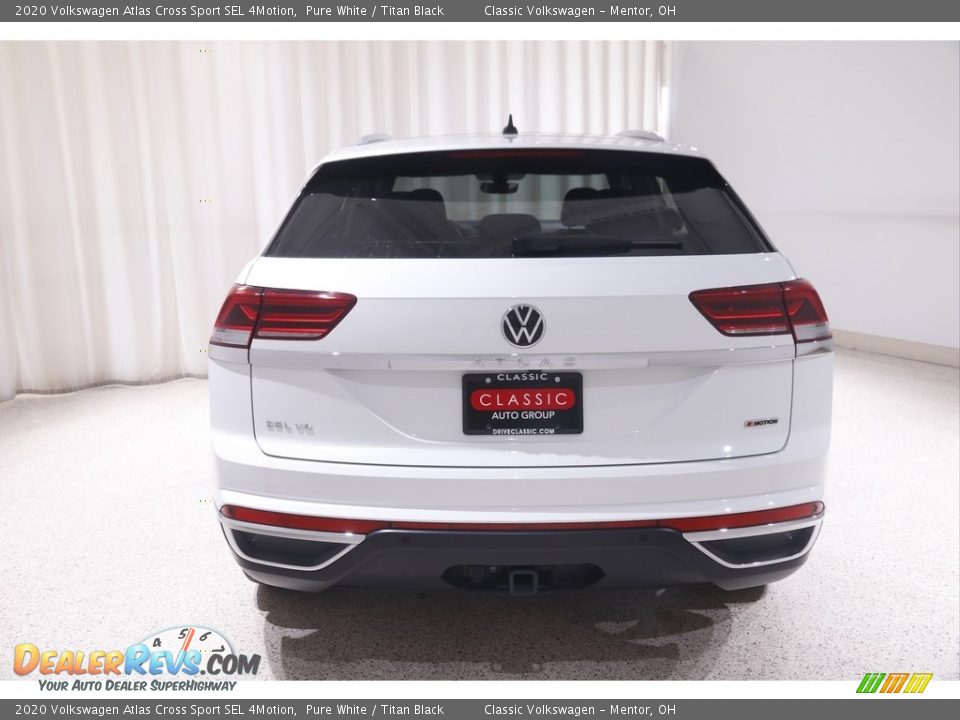 2020 Volkswagen Atlas Cross Sport SEL 4Motion Pure White / Titan Black Photo #19