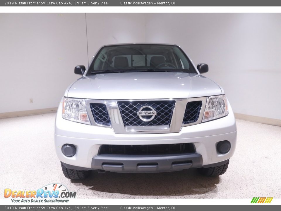 2019 Nissan Frontier SV Crew Cab 4x4 Brilliant Silver / Steel Photo #2