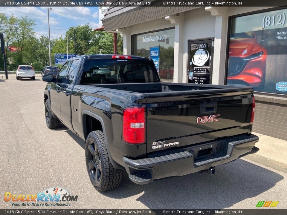 2018 GMC Sierra 1500 Elevation Double Cab 4WD Onyx Black / Dark Ash/Jet Black Photo #3