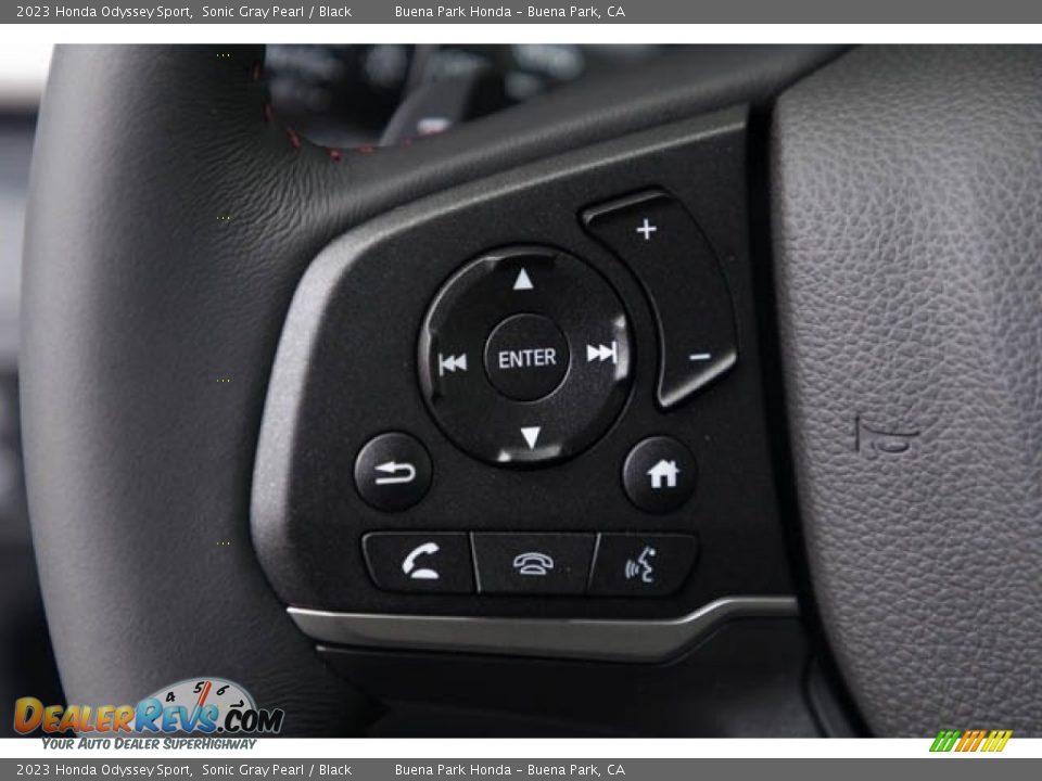 2023 Honda Odyssey Sport Sonic Gray Pearl / Black Photo #20