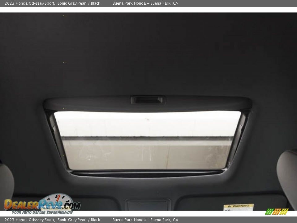 2023 Honda Odyssey Sport Sonic Gray Pearl / Black Photo #27
