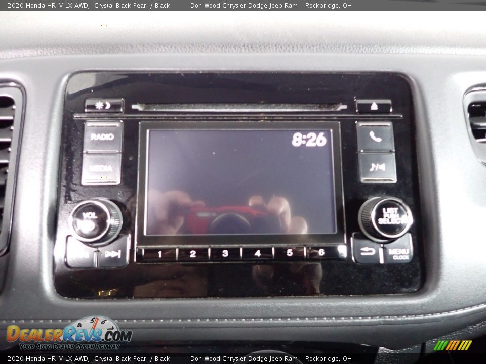 2020 Honda HR-V LX AWD Crystal Black Pearl / Black Photo #2