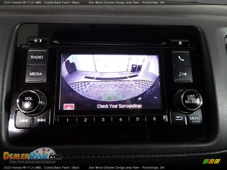 2020 Honda HR-V LX AWD Crystal Black Pearl / Black Photo #3