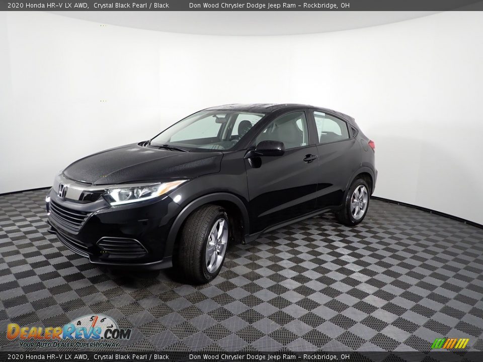 2020 Honda HR-V LX AWD Crystal Black Pearl / Black Photo #5
