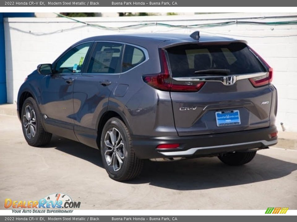 2022 Honda CR-V EX Modern Steel Metallic / Black Photo #2