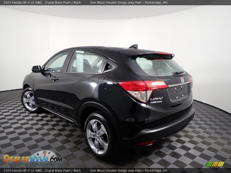 2020 Honda HR-V LX AWD Crystal Black Pearl / Black Photo #6