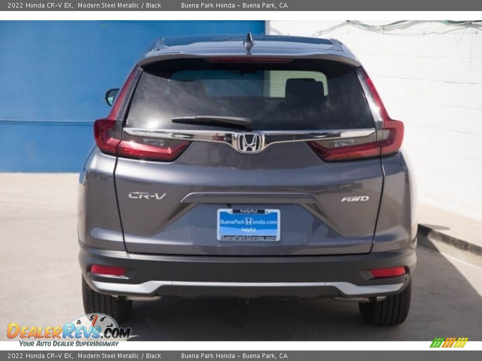 2022 Honda CR-V EX Modern Steel Metallic / Black Photo #5