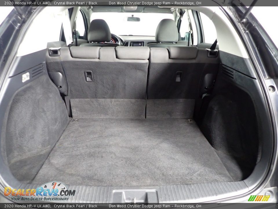 2020 Honda HR-V LX AWD Crystal Black Pearl / Black Photo #9