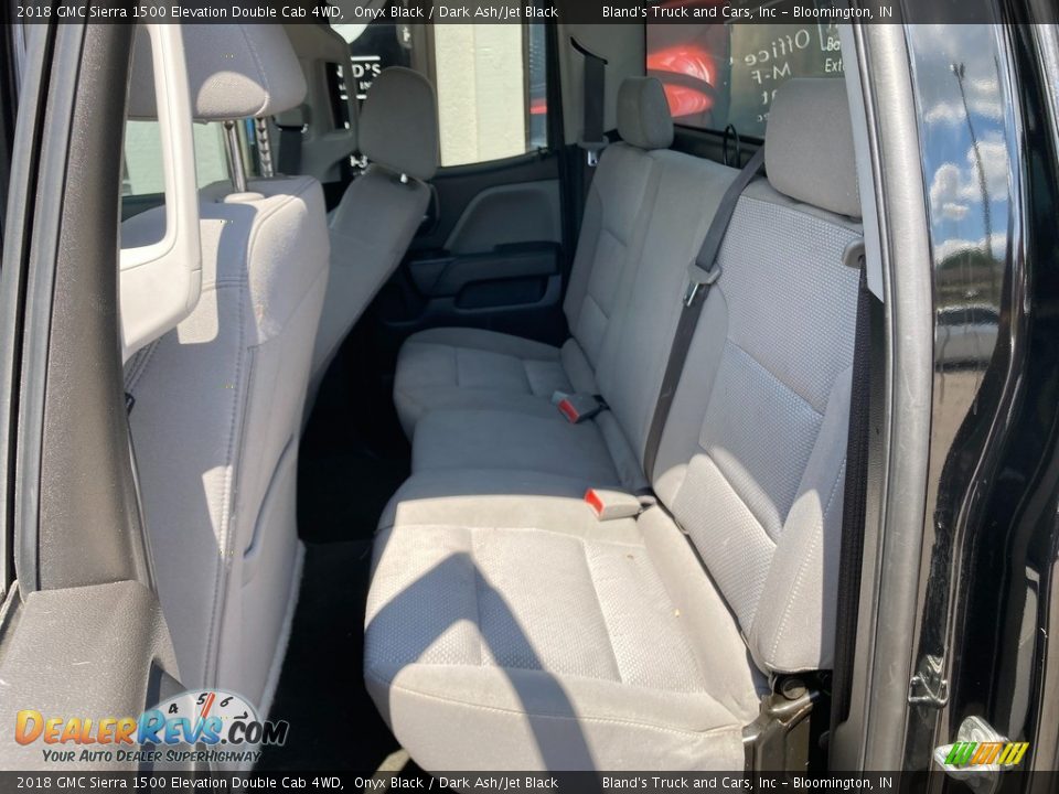 2018 GMC Sierra 1500 Elevation Double Cab 4WD Onyx Black / Dark Ash/Jet Black Photo #28