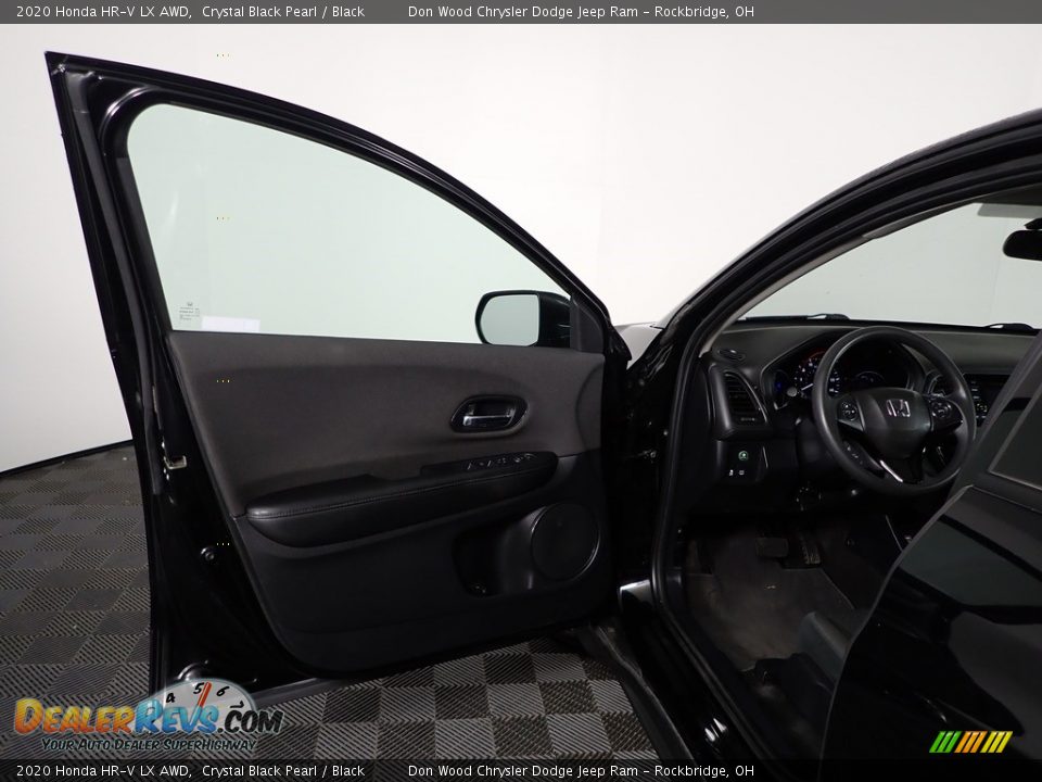 2020 Honda HR-V LX AWD Crystal Black Pearl / Black Photo #11