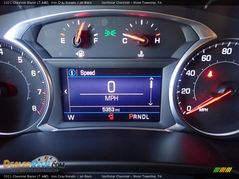 2021 Chevrolet Blazer LT AWD Gauges Photo #20