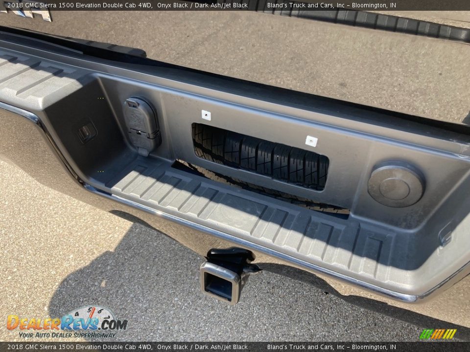 2018 GMC Sierra 1500 Elevation Double Cab 4WD Onyx Black / Dark Ash/Jet Black Photo #30