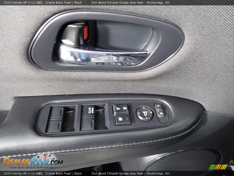2020 Honda HR-V LX AWD Crystal Black Pearl / Black Photo #12