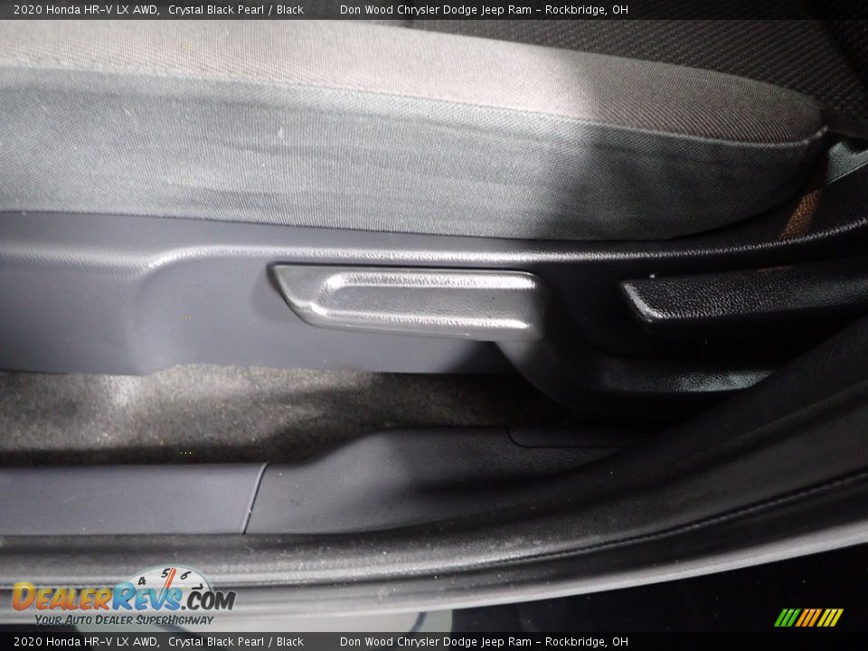 2020 Honda HR-V LX AWD Crystal Black Pearl / Black Photo #13