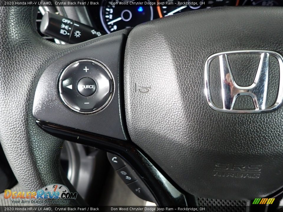 2020 Honda HR-V LX AWD Crystal Black Pearl / Black Photo #16