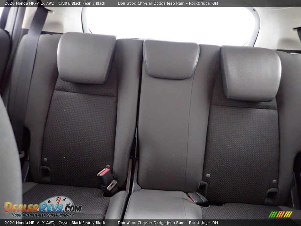2020 Honda HR-V LX AWD Crystal Black Pearl / Black Photo #21