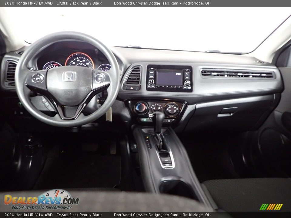 2020 Honda HR-V LX AWD Crystal Black Pearl / Black Photo #24
