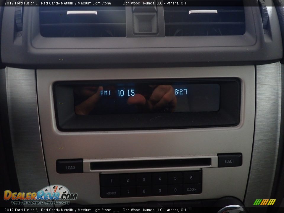 2012 Ford Fusion S Red Candy Metallic / Medium Light Stone Photo #23
