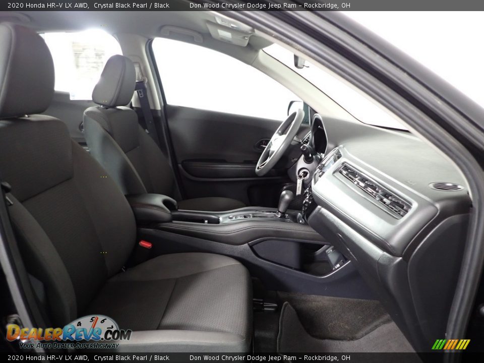 2020 Honda HR-V LX AWD Crystal Black Pearl / Black Photo #26