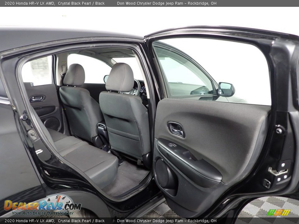 2020 Honda HR-V LX AWD Crystal Black Pearl / Black Photo #27