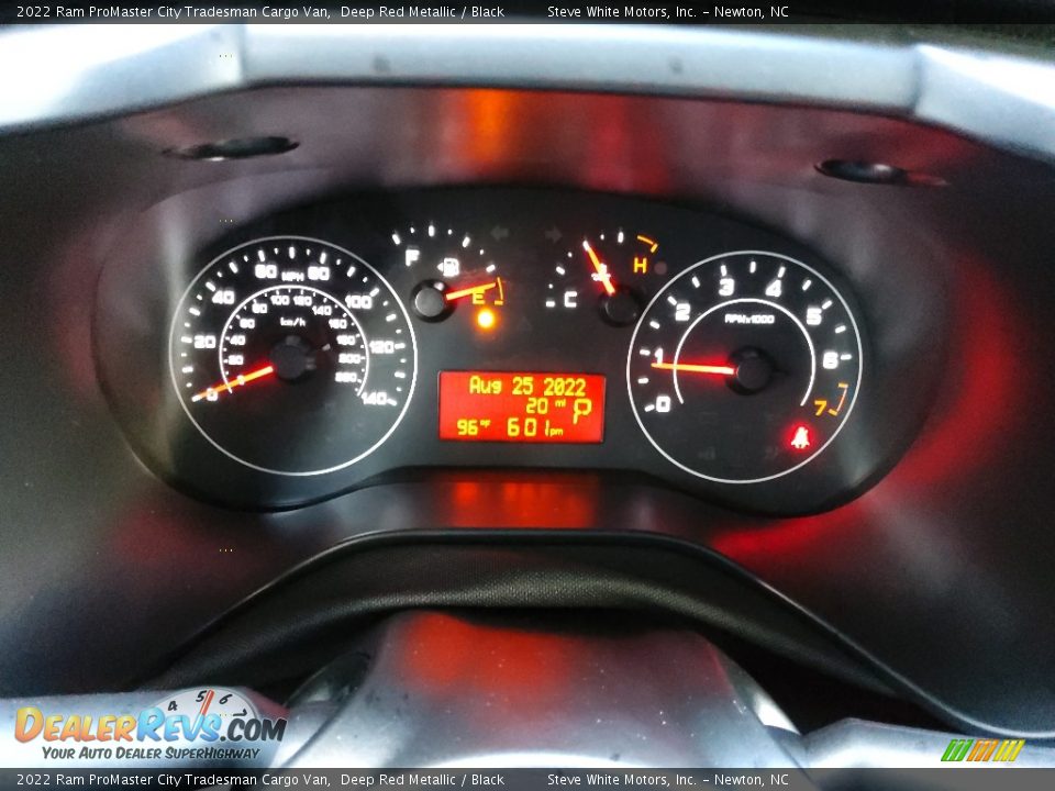 2022 Ram ProMaster City Tradesman Cargo Van Gauges Photo #19