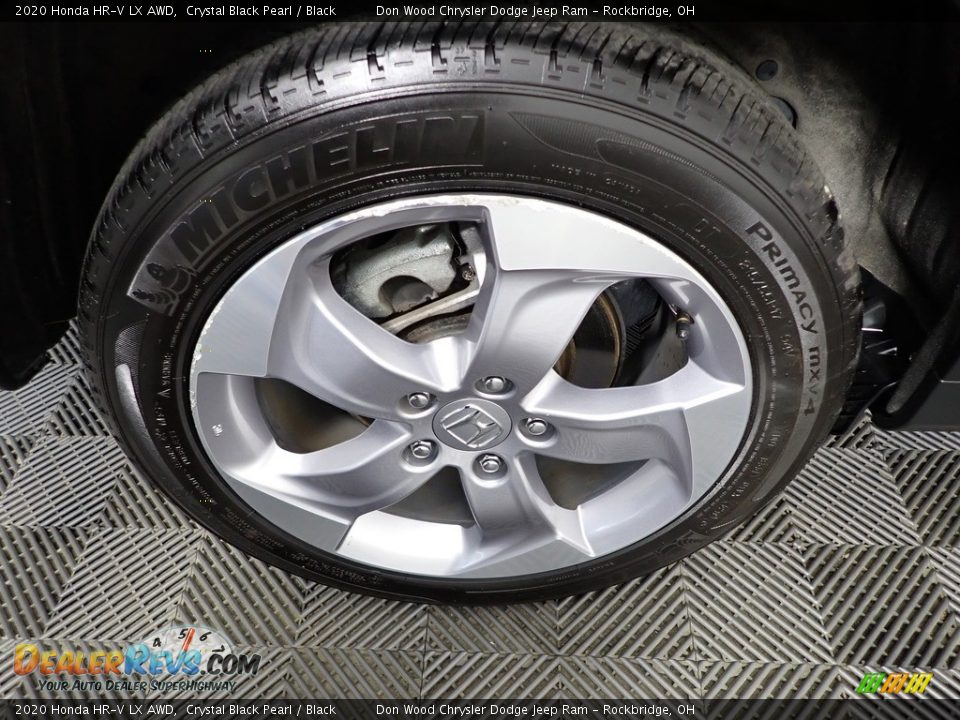 2020 Honda HR-V LX AWD Crystal Black Pearl / Black Photo #29