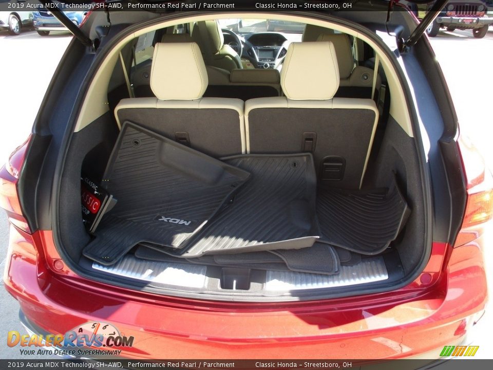 2019 Acura MDX Technology SH-AWD Performance Red Pearl / Parchment Photo #13