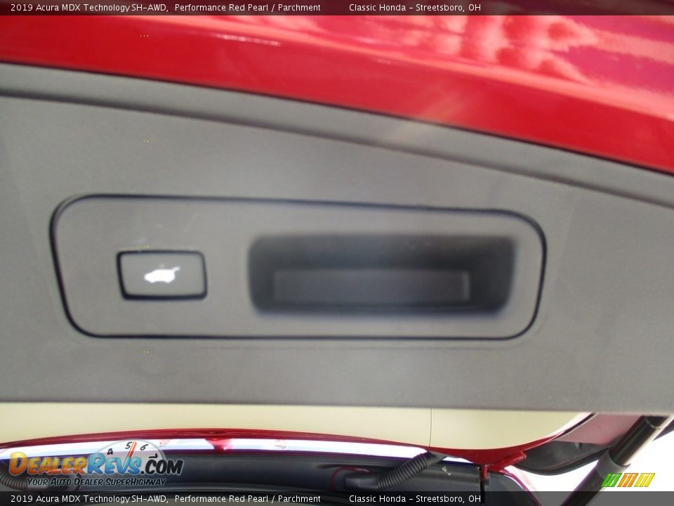 2019 Acura MDX Technology SH-AWD Performance Red Pearl / Parchment Photo #14